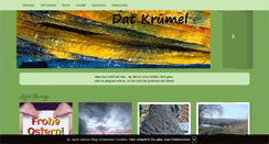 Desktop Screenshot of dat-kruemel.de